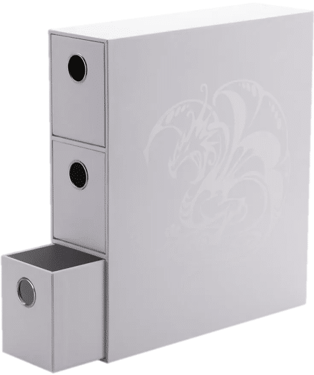 Dragon Shield Fortress White Card Drawers image 0